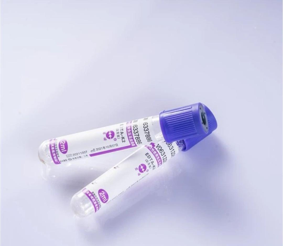 Vacutainer Σωληνάρια αιμοληψίας μωβ EDTA K3 2ml, 13x75mm (100 τεμάχια)