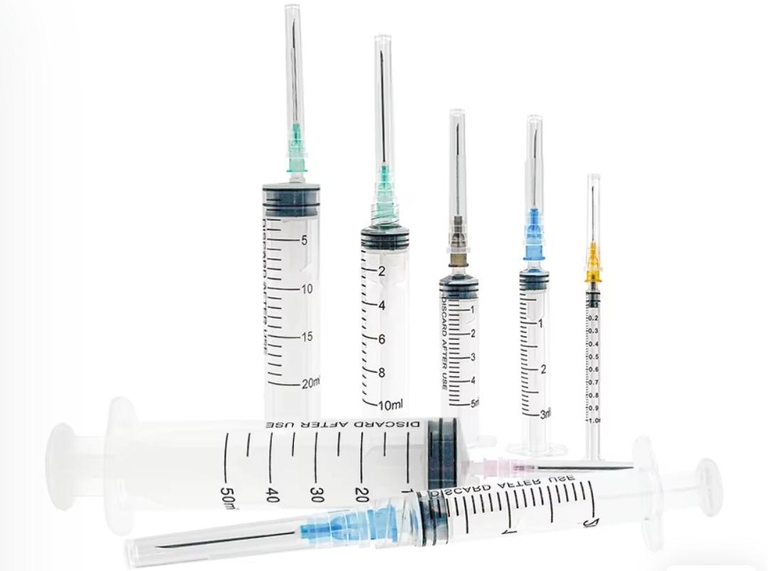 Σύριγγες 5ml 21Gx1 1/2 μη πυρετογόνο (100 τεμάχια)